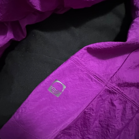 Women's Purple Bomber Jacket - Picture 6 of 12